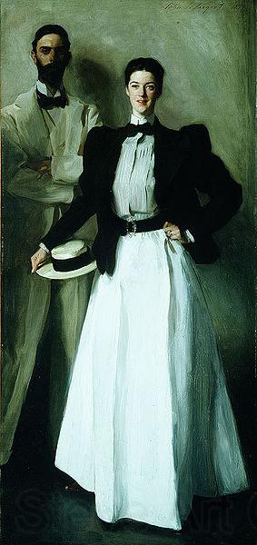 John Singer Sargent Portrait of Mr. and Mrs. I. N. Phelps Stokes